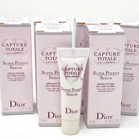 8 Dior Super Potent Serum Capture Total Cell Energy  .10oz tube New w box travel - Picture 1 of 1
